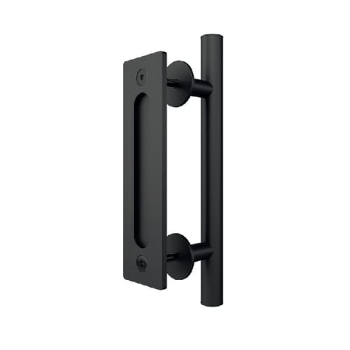 77519 53 325 - Sliding Door Flush Handle - 12 Inch -  Surface Mount - Oil Rubbed Bronze - U.S. Futaba